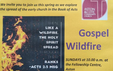 Gospel wildfire poster